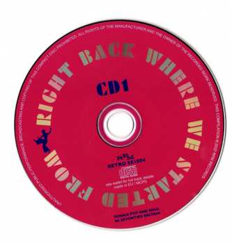 3CD Various: Right Back Where We Started From (Female Pop And Soul In Seventies Britain)