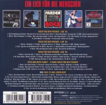 4CD/DVD/Doos Various: Rock Für Den Frieden