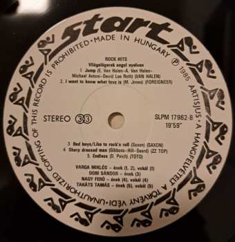 LP Various: Rock Hits