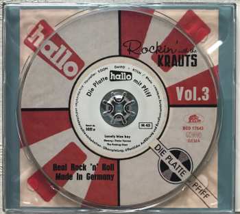 CD Various: Rockin' With The Krauts - Real Rock 'N' Roll Made In Germany Vol. 3