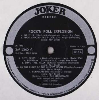 LP Various: Rock'n Roll Explosion