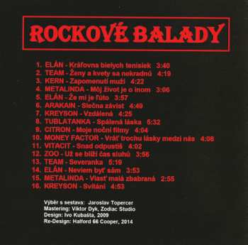 CD Various: Rockové Balady