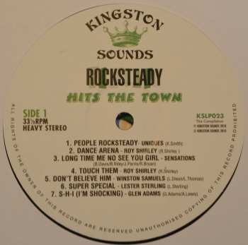 LP Various: Rocksteady Hits The Town
