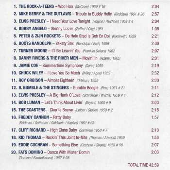 10CD/Doos Various: Rollercoaster Twist & Rock 'N' Roll
