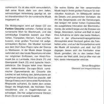 CD Various: Romania: Wild Sounds From Transylvania, Wallachia & Moldavia