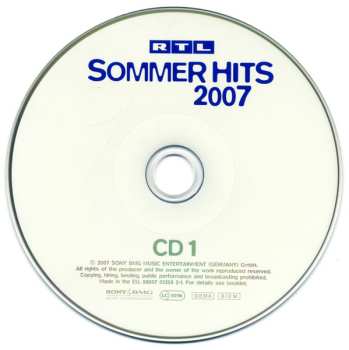 2CD Various: RTL Sommer Hits 2007