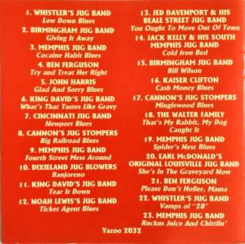 CD Various: Ruckus Juice & Chittlins (The Great Jug Bands Vol. 1)