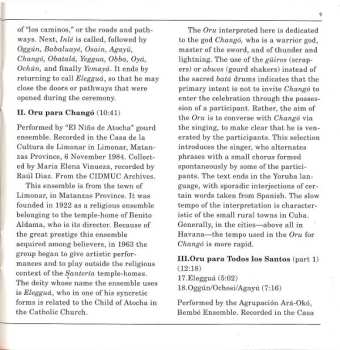 CD Various: Sacred Rhythms Of Cuban Santería