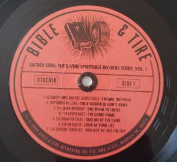 LP Various: Sacred Soul: The D-Vine Spirituals Records Story Volume One