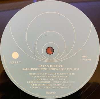 2LP Various: Satan In Love – Rare Finnish Synth-Pop & Disco 1979-1992