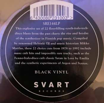 2LP Various: Satan In Love – Rare Finnish Synth-Pop & Disco 1979-1992