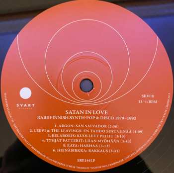 2LP Various: Satan In Love – Rare Finnish Synth-Pop & Disco 1979-1992