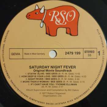 2LP Various: Saturday Night Fever (The Original Movie Sound Track)