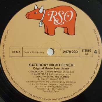 2LP Various: Saturday Night Fever (The Original Movie Sound Track)