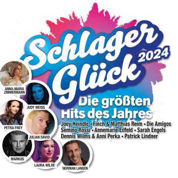 2CD Various: Schlager Glück 2024: Die Hits Des Jahres