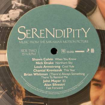 LP Various: Serendipity - Music From The Miramax Motion Picture CLR
