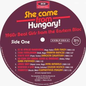 LP Various: She Came From Hungary! 1960s Beat Girls From The Eastern Bloc CLR