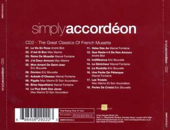 4CD/Doos Various: Simply Accordéon