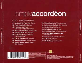 4CD/Doos Various: Simply Accordéon