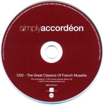 4CD/Doos Various: Simply Accordéon