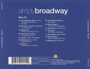 4CD/Doos Various: Simply Broadway