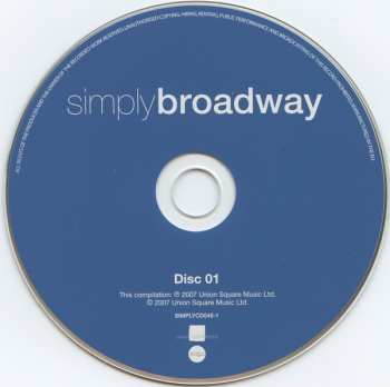 4CD/Doos Various: Simply Broadway