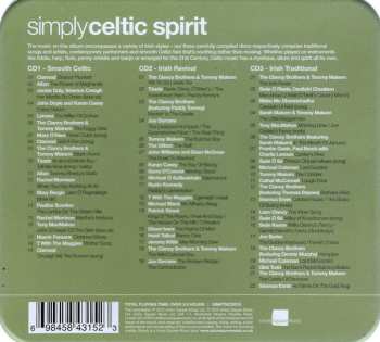 3CD/Doos Various: Simply Celtic Spirit (3CDs Of Traditional & Contemporary Celtic Music)