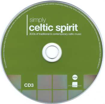 3CD/Doos Various: Simply Celtic Spirit (3CDs Of Traditional & Contemporary Celtic Music)