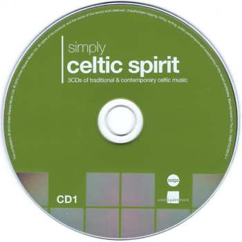3CD/Doos Various: Simply Celtic Spirit (3CDs Of Traditional & Contemporary Celtic Music)