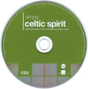 3CD/Doos Various: Simply Celtic Spirit (3CDs Of Traditional & Contemporary Celtic Music)