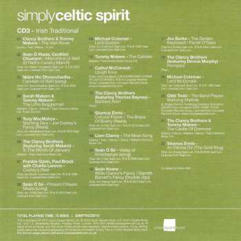3CD/Doos Various: Simply Celtic Spirit (3CDs Of Traditional & Contemporary Celtic Music)