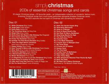 2CD Various: Simply Christmas (2CDs Of Essential Christmas Songs And Carols)