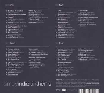4CD/Doos Various: Simply Indie Anthems