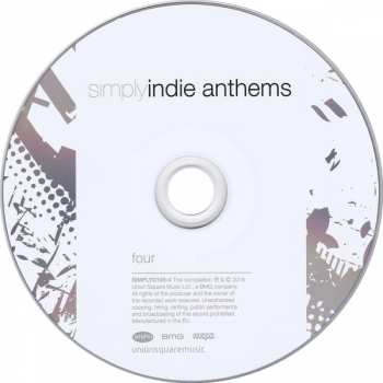 4CD/Doos Various: Simply Indie Anthems