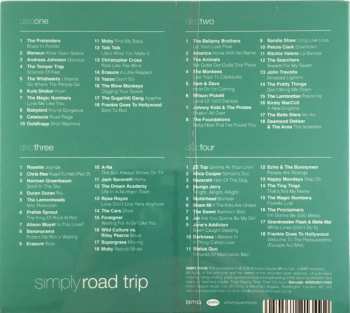 4CD/Doos Various: Simply Road Trip