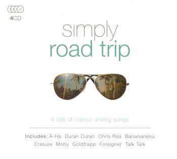 4CD/Doos Various: Simply Road Trip
