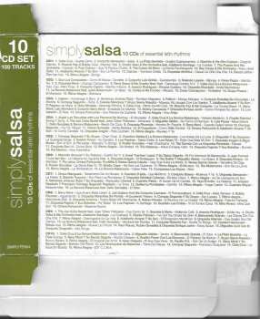 10CD/Doos Various: Simply Salsa