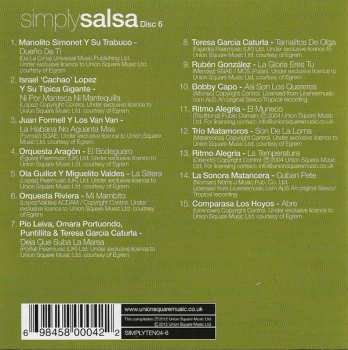 10CD/Doos Various: Simply Salsa