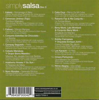 10CD/Doos Various: Simply Salsa