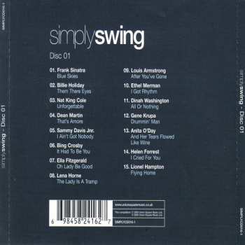 4CD/Doos Various: Simply Swing