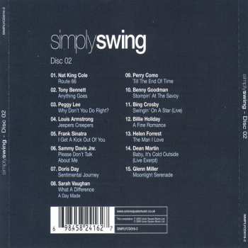 4CD/Doos Various: Simply Swing