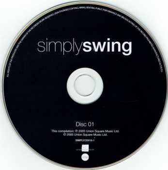 4CD/Doos Various: Simply Swing