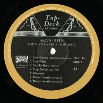LP Various: Ska Shots – Top Sounds From Top Deck