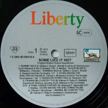 LP Various: Some Like It Hot