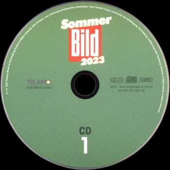 2CD Various: Sommer Bild 2023 (Unsere Besten Sommerhits)