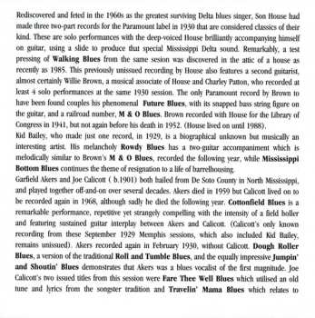 CD Various: Son House And The Great Delta Blues Singers: Complete Recorded Works 1928 ~ 1930