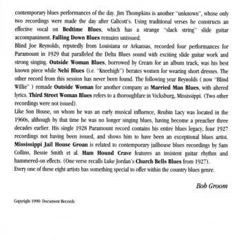 CD Various: Son House And The Great Delta Blues Singers: Complete Recorded Works 1928 ~ 1930