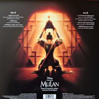 LP Various: Songs From Mulan CLR | LTD