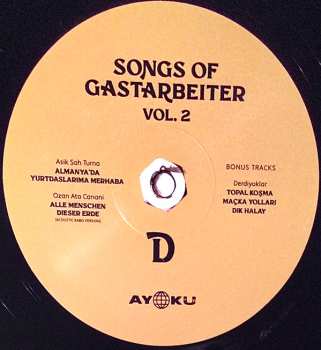 2LP Various: Songs Of Gastarbeiter Vol. 2