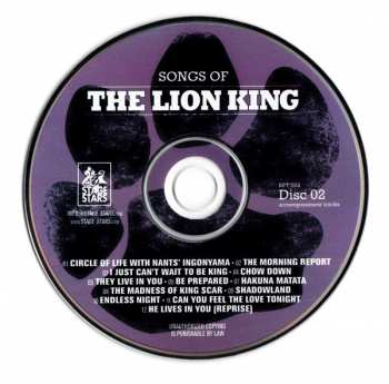 2CD Various: Songs Of The Lion King